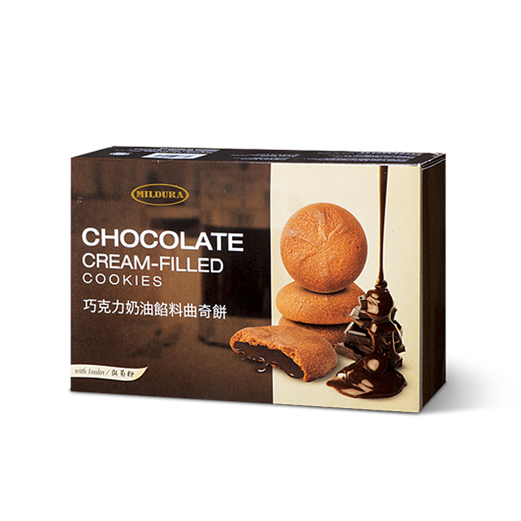 Mildura Chocolate Cream-Filled Cookies