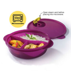 CrystalWave Divided Dish Lunch Box