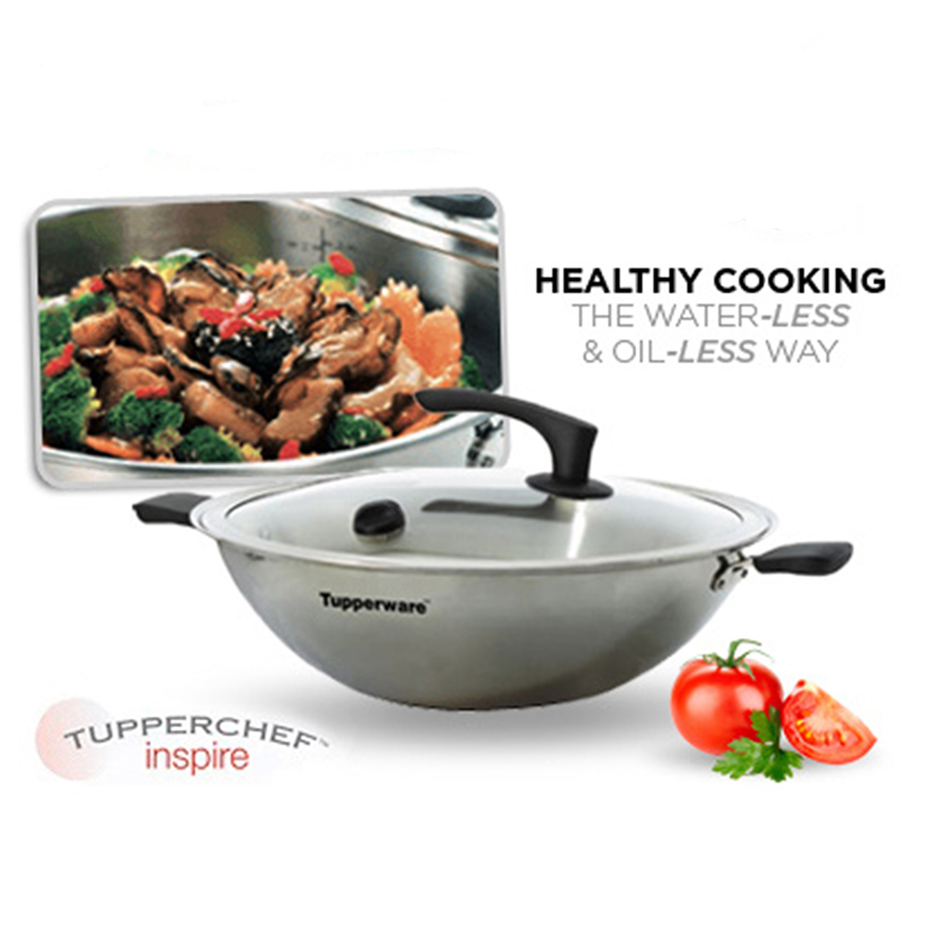 TupperChef Inspire Wok 38 cm - Image 3